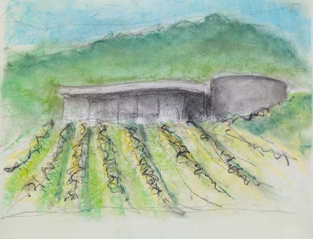 Museum in the Vineyard by artist John Holmes